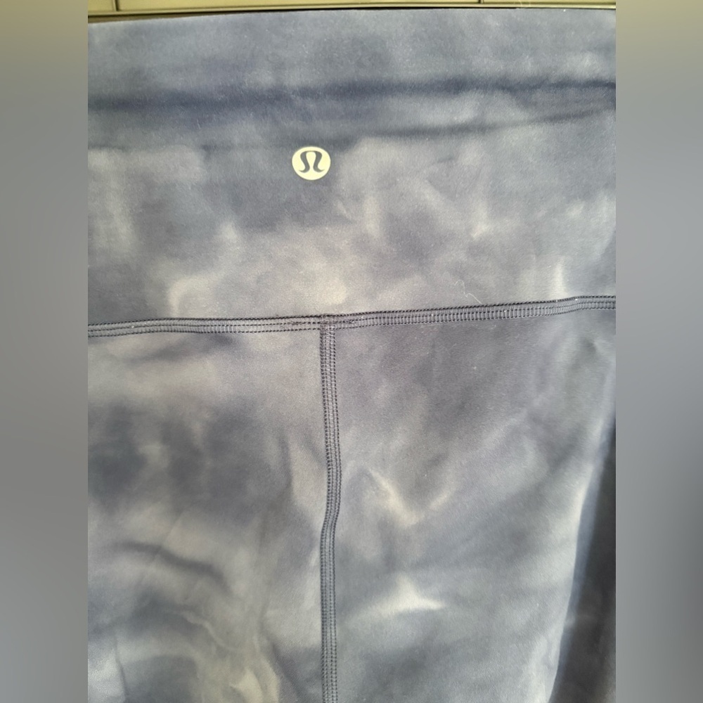 Lululemon Wunder Train High-Rise Tight 25" *Diamond Dye Diamond Dye Shade Naval - Picture 9 of 11